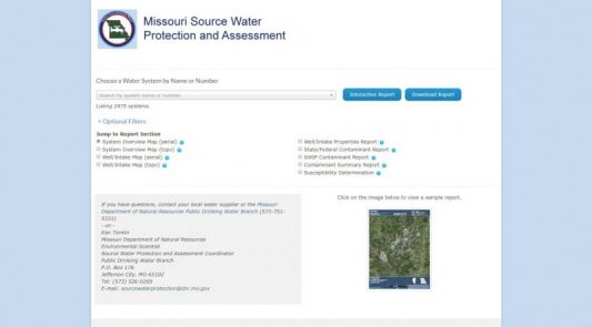 Missouri Source Water Protection and Assessment